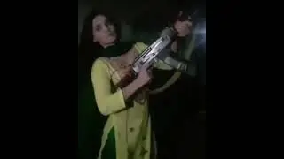 AK 47 firing bhabhi ji WhatsApp  status video #viral