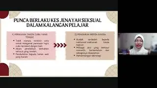 PROJEK SDG ( KUMP 8) : PENINGKATAN JENAYAH SEKSUAL DALAM KALANGAN PELAJAR