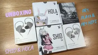 UNBOXING Planar KZ CCA, Truthear Hola & Shio😍🙌