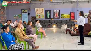 22/01 ANH BẢY CHA TƯỜNG ĐỌC KINH, THĂM HỎI CÁC BỆNH NHÂN