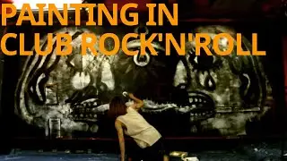 Painting in CLUB ROCK'N'ROLL / Daichi mori.