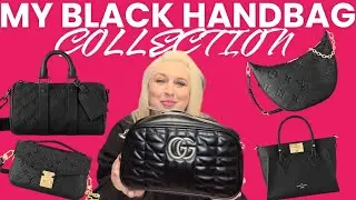 MY BLACK HANDBAG COLLECTION!