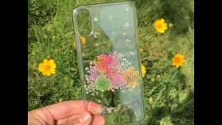 Colourful Lucky Tree Pressed Genuine Flowers Phone Cases iPhone X 10 8 Plus Case