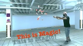 Cards freeze effect 360 and Magic trick!! - After Effects & Magix Music Maker