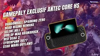 ANTEC CORE HS: 100% Gameplay AFMF2 25W 1080P (Star Wars Outlaws, Red Dead 2, Dead Rising...)