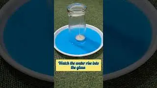 Science Experiment Using Tea Light Candle#shorts #ytshorts#experiment #science