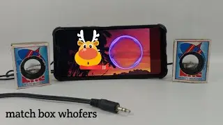 Diy ox cable matchbox dj sound speakers||new awesome life hacks