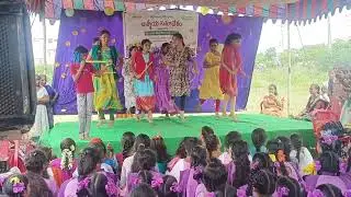 #$ Mjpapbcwr school girls narsaraopeta Parents meeting students dance performance#$