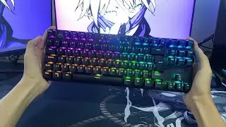 Unboxing Do Teclado Mec&acirc;nico RGB Mais Custo Benef&iacute;cio do Brasil - Mancer Ghoul Mk3