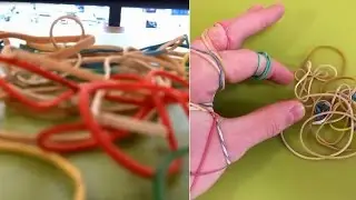 3 Genius Life Hacks With Rubber Bands