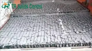 Operating video of shale shaker in the drilling site.