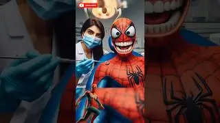 🔥Superheroes Avengers Dentist Appointment 😬Marvel ✅#shorts #avengers #marvel