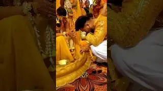 Brother sister haldi emotional #wedding #garhwalishadi #danceperformance #love