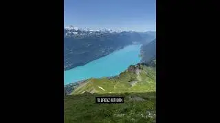 Brienz Rothorn | Top 10 places to see in Switzerland #switzerland #travel #brienzersee #rothorn