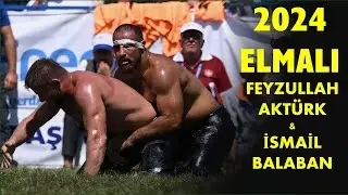 672.Elmalı Yağlı Güreşleri ❗ (6-7-8 Eylül 2024) ÇEYREK FİNAL ❗️ Feyzullah Aktürk - İsmail Balaban