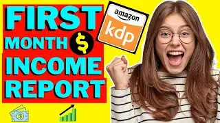 My First Month Earnings In Amazon KDP | December Income Report Low Content Book Publishing (2021)