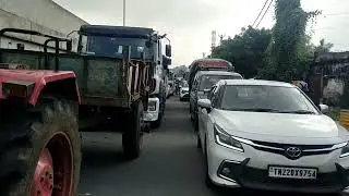 வேலூர் ரத்னகிரி பயங்கர போக்குவரத்து நெரிசல் #thiruvannamalai #shortsvideo #Vellore