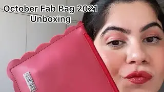 Fab bag unboxing October 2021 | PR unboxing