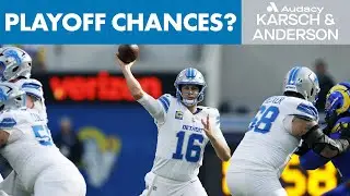 How Are You Feeling About The Lions Playoff Chances? | Karsch and Anderson