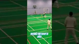CRAZY INDOOR CRICKET: THERE'S A ROOF IN THE WAY!🏏🏏 🏏 @ABSports1