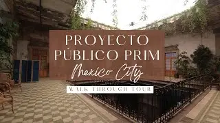 The oldest building in Mexico City - Proyecto Publico Prim. Walk with me & see its beauty 🇲🇽