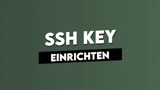 SSH Key unter macOS einrichten