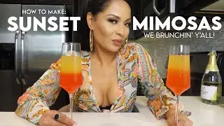 How To Make A Sunset Mimosa || Sip Laugh Love Ep. 3