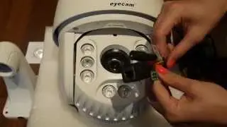 Camere IP Speed Dome PTZ Eyecam EC-1317 full HD 1080P &ndash; 2MP - www.1cctv.ro