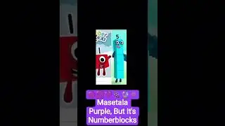 Masetala Purple 🟣🟪💜🍇👾🔮 #numberblocks