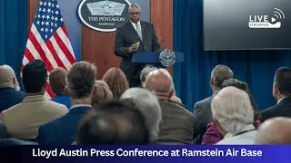 U.S. Secretary of Defense Lloyd Austin Press Conference - Ramstein | Germany | Nordic Today Live