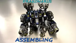 Building The Thor from StarCraft II - 3D Metal Puzzle [4K/UHD] - Drakonarus