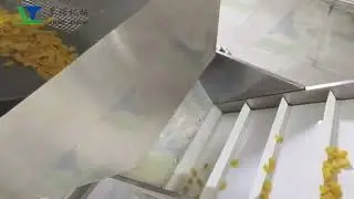 Four layer Pellet snack fully automated production line fried pellet snacks twin screw extruder