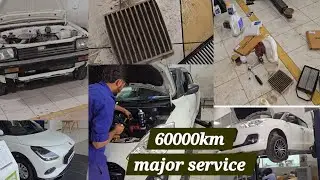 Maruti Swift🚘 Major Service After 60000km |Swift Service cost|कोन कहता है Maruti की सर्विस सस्ती है