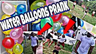 1,000 WATER BALLOONS PRANK ON BOYFRIEND!!! (TURNS INTO EXTREME WATER FIGHT)