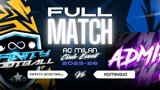 💥 Brother Rivalry in eFootball! Infinity vs Admikig10 | AC Milan Event Showdown 👑