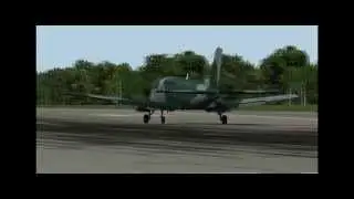 DreamFoil Creations - EMB110 Bandeirantes/Bandit - Landing