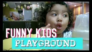 Funny Kids in Playground