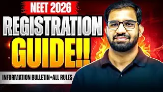 NEET 2026 Registration Guide | Information Bulletin + All Rules Explained#NEET2026