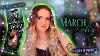 🌿mermaid romance & fav author update🌿 March Reading Vlog