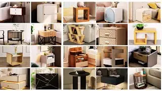 Modern Side Table Design Ideas For bedroom| solid wood side table designs|Gorgeous side table walnut