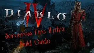 How to make the sorceress fire build in Diablo 4 beta - Insane AOE Fire Hydra -