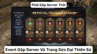 Mu trứng vàng vô hạn | Event Gộp Server Và Trang Sức Đại Thiên Sứ Đợt Này To Quá Ae | Tam Thái Tử