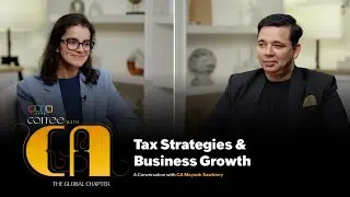 CA Mayank Sawhney on UAE&rsquo;s Tax Landscape & Business Growth | Coffee with CA &ndash; The Global Chapter
