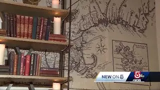 Public library map room now serving cocktails with good books