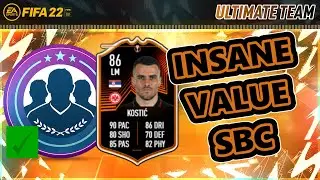 INSANE FILIP KOSTIC 86 EUROPA LEAGUE SBC - FIFA Ultimate Team