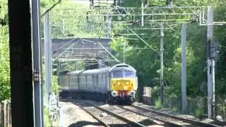 Class 47 ECS and Charter - 47580, 47802, 47805