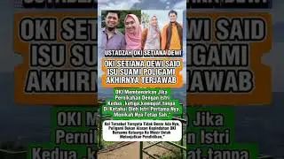 oki Setiana Dewi jawab isu suaminya yang poligami #artist #shots