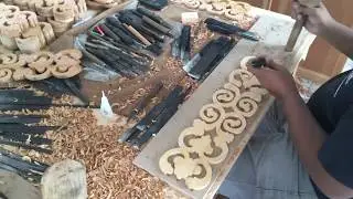Hand Carving for USA Hotel Furniture - CNC vs Hand