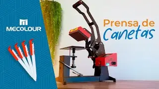 Prensa de canetas para transfer da Mecolour