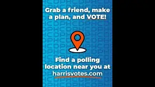 Get out and vote, Harris County! Don't let the minority decide for the majority!